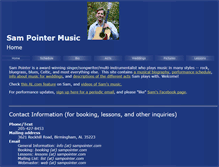 Tablet Screenshot of music.redmtn.net